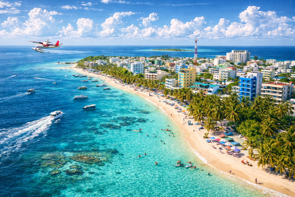 Maafushi island maldivler